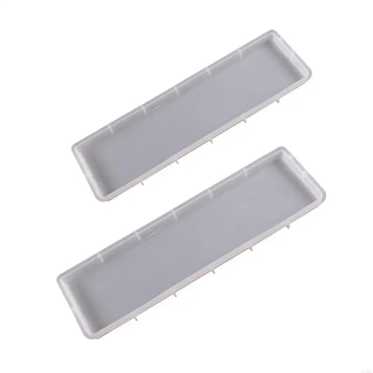 R3MC Keyboard Wrist Pad Resin Mold Silicone Keyboard Wrist Rest Pad Mold Crystal Epoxy Mold Rectangle Desktop Ornaments Mold