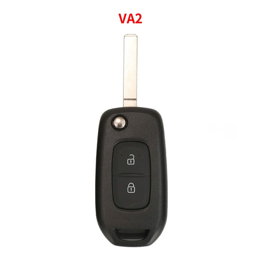 2 Buttons Remote Car Key Fob Case Shell Housing for Renault Sandero Dacia Logan Lodgy Dokker Duster Replacement Auto Key Case