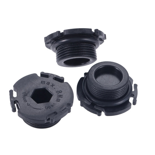 3Pcs Car Engine Oil Drain Plug with O Rings Replacement 11137605018 for BMW 228i 320i 328i 428i 528i X1 Z4 Auto Engine Parts