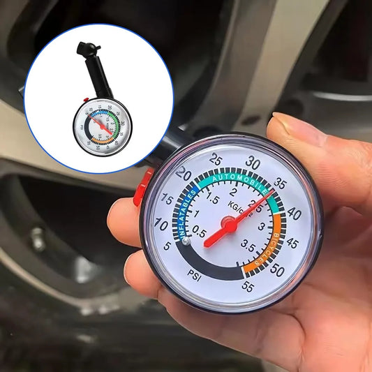 1Pc Car Tire Pressure Gauge Tyre Deflation Pointer Auto Tire Inflation Pressure Gauge Measurement High Precision Meter Detector