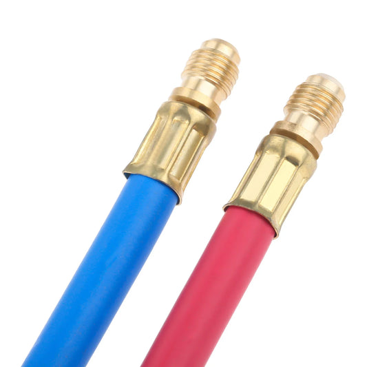 Yetaha 1Set R134A R12 Air Conditioner Converting Adapter Kit Car Refrigeration Connector Hose Set
