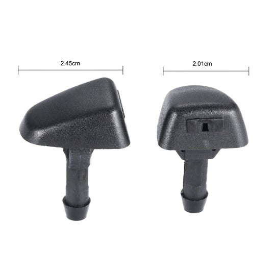 2Pcs Front Windshield Wiper Washer Jet Nozzle 7845009010 for Volvo C30 C70 S40 S70 V70 S80 V40 V50 XC70 Part Number 30655605