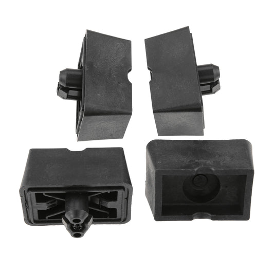 4Pcs Under Jack Point Jacking Support Pad Cover Plug Block 51717039760 for BMW E63 E64 E65 E66 E67 Mini R50 R52 R53 R56 R57 R58