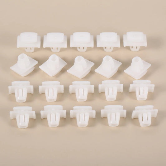 20Pcs Car Lower Outer Door Weatherstrip Clip for Honda CR-V 2002 – on Replaces 75315-S9A-004 Auto Fastener