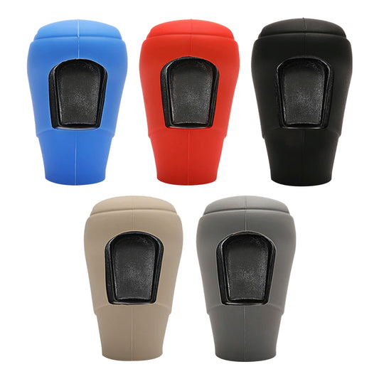 Silicone Car Gear Shift Knob Cover Nonslip Head Shift Collars Knob Grips Cover for Mazda3 Axela CX4 CX5 CX8 Car Accessories