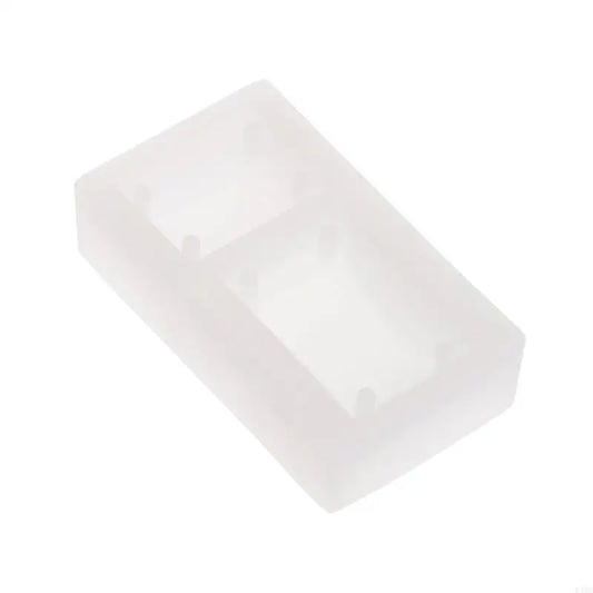 R3MC Resin Molds with Hole Silicone Bangle Mold Rectangle Pendant Bracelet Molds