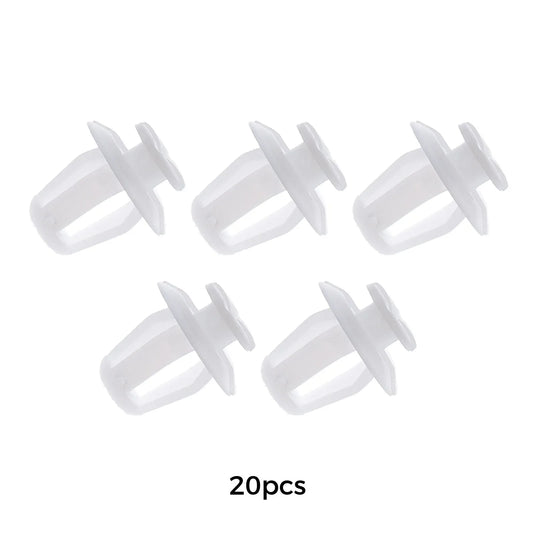 20Pcs Car Door Guard Bar Exterior Trim Anti-rub Fixed Buckle Clip for Citroen Picasso Seine Door Moulding Bumpstrips Trims