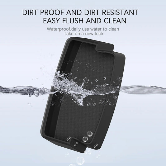 Silicone Central Armrest Storage Box for Tesla Model 3 Highland 2024 Multi Functional Glasses Phone Storage Case Car Accessories