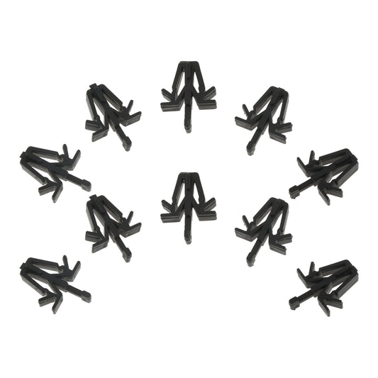 10Pcs Car Radiator Grille Rivet Retainer Grill Clips Nylon Fastener for Toyota 4 Runner Pickup RAV4 Tacoma Car Accessories