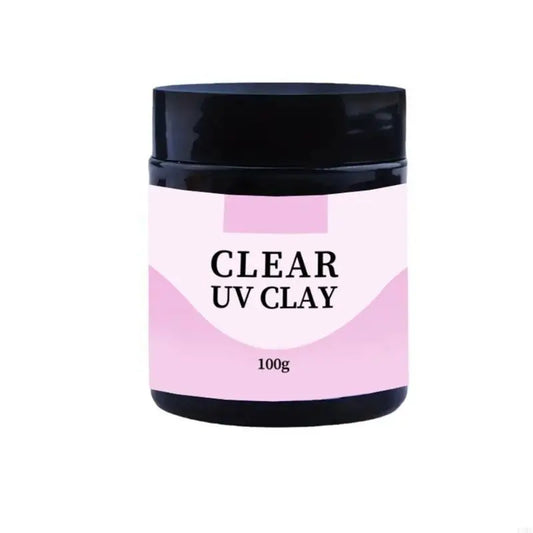 R3MC 100g Clear UV Clay Rapid Curing DIP Resin Jewelry Making Accessory Creative Model Kneading for Beginners