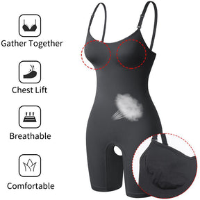 Bodysuit Shapewear Women Full Body Shaper Tummy Control Slim